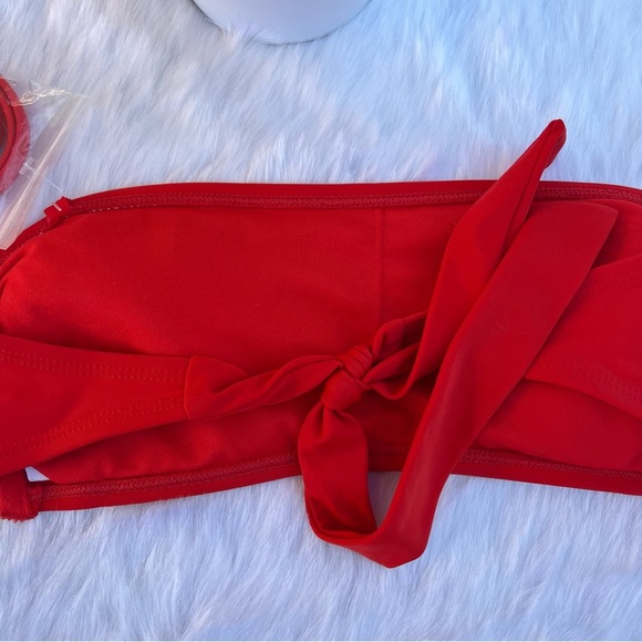 NWOT Juniors' Bandeau Bikini Top - Xhilaration SIZE M - Picture 11 of 15